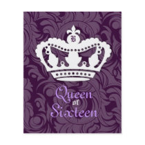 311-Crown Couture Queen of Sixteen Personalized Flyer