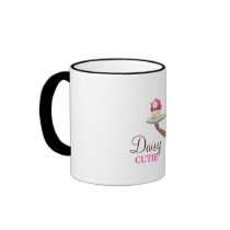 311 Daisy Cupcake Cutie African American Mugs
