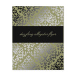 311-Dazzling Damask Alligator Flyers