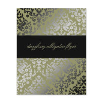 311-Dazzling Damask Alligator