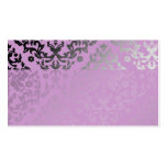 311-Dazzling Damask Wild Purple Name Card business cards