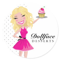311 Dollface Desserts Blondie Stickers