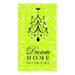 311-DREAM HOME BLACK NEON CHANDELIER BUSINESS CARD
