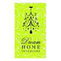 311-DREAM HOME BLACK NEON CHANDELIER business cards