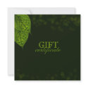 311-Dream Leaf Gift Certificate invitations