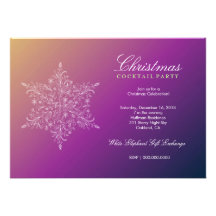 311-Floral Snowflade Invite | Aloha Fade