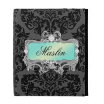 311 Glam Crazy Aqua iPad Case caseable cases