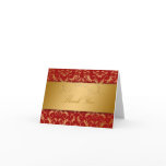311 Golden Divine Cherry Red Card