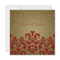 311-Golden Flame Square Invite