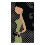 311-HIGH FASHIONISTA INTERCHANGEABLE DRESS business cards