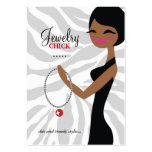 311-Jewellery Chick | African American Business Card Template