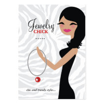 311-Jewellery Chick | Wavy Hair Black