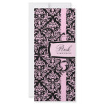 311-Julianna Pink Liquorice Damask rack cards