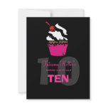 311-Kickin Cupcake Invitation