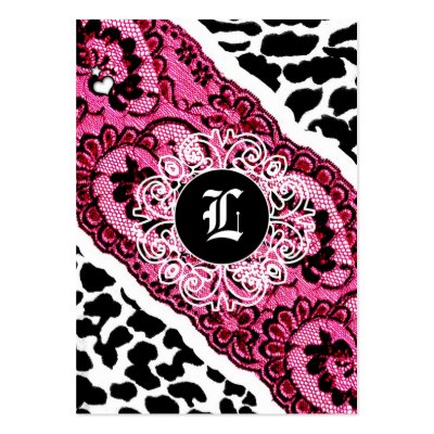 311-LACY LEOPARD PINK CHUBBY by Jill311