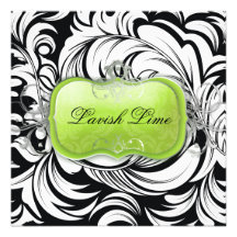 311 Lavish Lime Black No Diamonds Black Custom Announcements