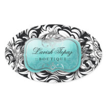 311-Lavish Pink Platter | Silver Stickers