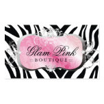 311 Lavish Pink Platter | Zebra { Update } Business Card Templates