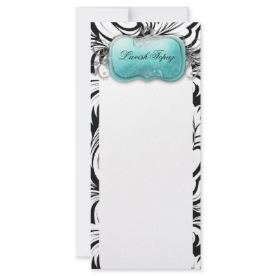 311-Lavish Topaz Rack Card | Black by Jill311