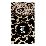 311-LEOPARD & LACE BUSINESS CARD
