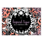 311 Leopard-Tique Wild Sunset Business Cards