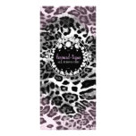 311 Leopard-Tique with Diamonds Pink Fade Customized Rack Card