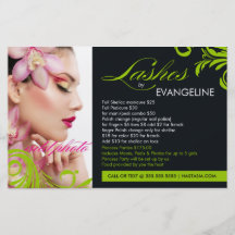 311 Lime Green Lashes By Flyer