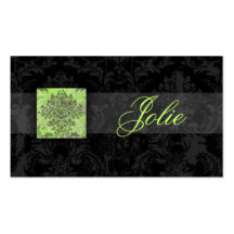 311 Lime Jolie Business Cards