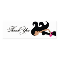 311-Little Black Dress Fashionista Thank You Tag