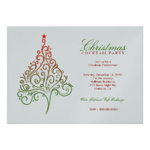 311-Magical Christmas Tree Invite | SilverMetallic