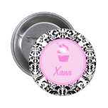 311 Miss Priss Cupcake Pinback Buttons