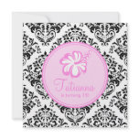 311 Miss Priss Hibiscus Personalized Invite