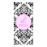 311 Miss Priss Zebra Heel Custom Rack Card
