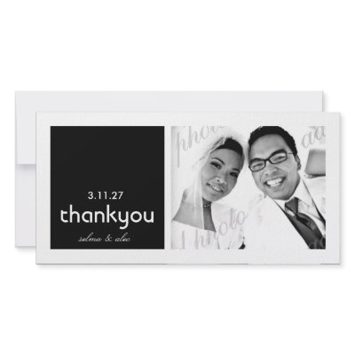 311-Mod Thank You | Photo Card by Jill311