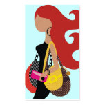 311-Monica High Fashionista Sky's the Limit Business Cards