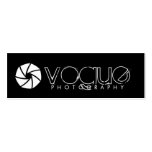 311-PHOTOGRAPHER POSE SKINNY CARD BUSINESS CARD TEMPLATES