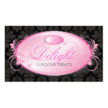 311-Pink Delight Business Card Templates