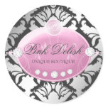 311-Pink Delish | Charcoal Sticker