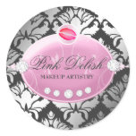 311-Pink Delish | Charcoal Sticker lips kiss