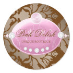 311-Pink Delish | Chocolate Sticker