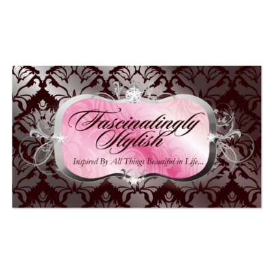 311-Pink Platter - Chocolate Background by Jill311