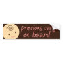311-PRECIOUS CARGO - GIRL PINK BUMPER STICKERS