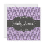 311 Purple & Grey Dotted Rainbow Baby Shower