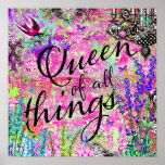 311 Queen of all Things Wall Hanging Poster