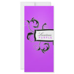 311-Roxy Purple and Black Rack Cards