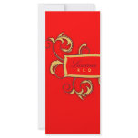 311-Roxy Solid |  Red and Yellow Full Color Rack Card