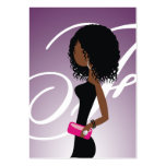 311 Sassy African American Fashionista Business Business Card Templates