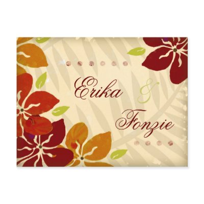 311-SAVE THE DATE VINTAGE 2 TROPICAL STYLE by Jill311