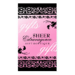 311-SHEER EXTRAVAGENCE pink 2 business cards