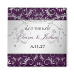 311-Silver Divine | Eggplant Save the Date